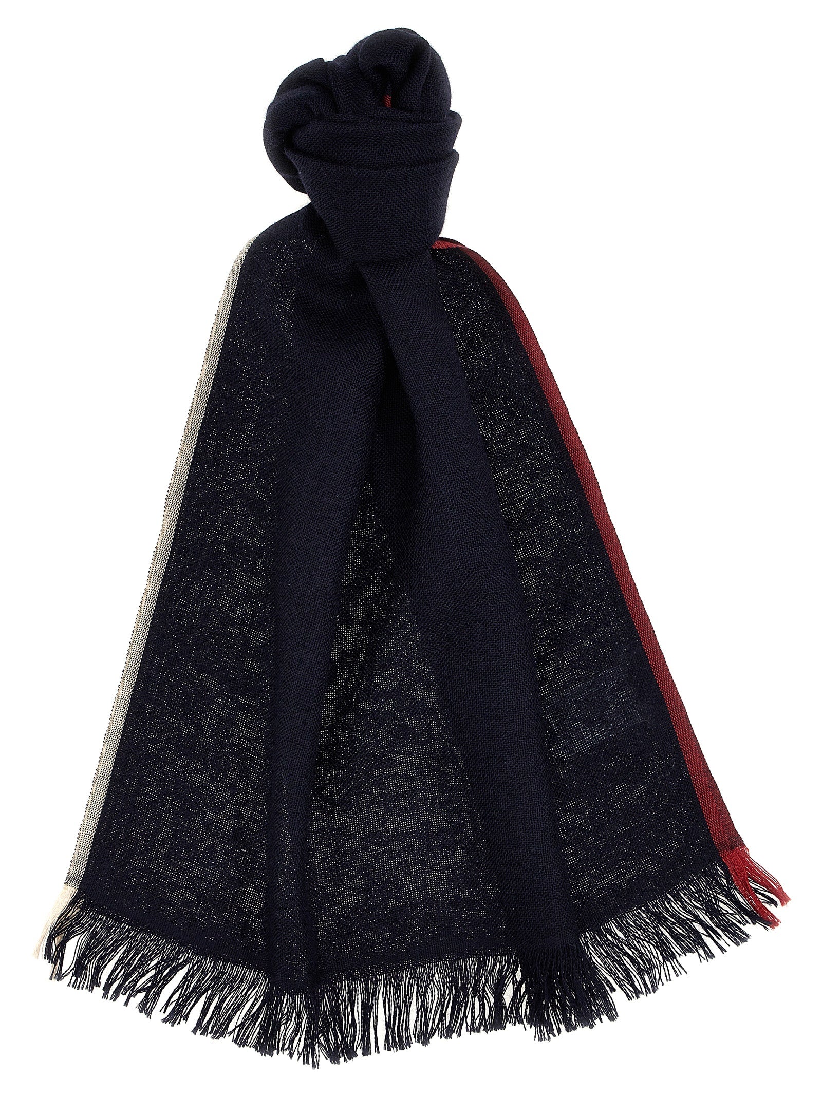 Brunello Cucinelli Blauer Kaschmirschal