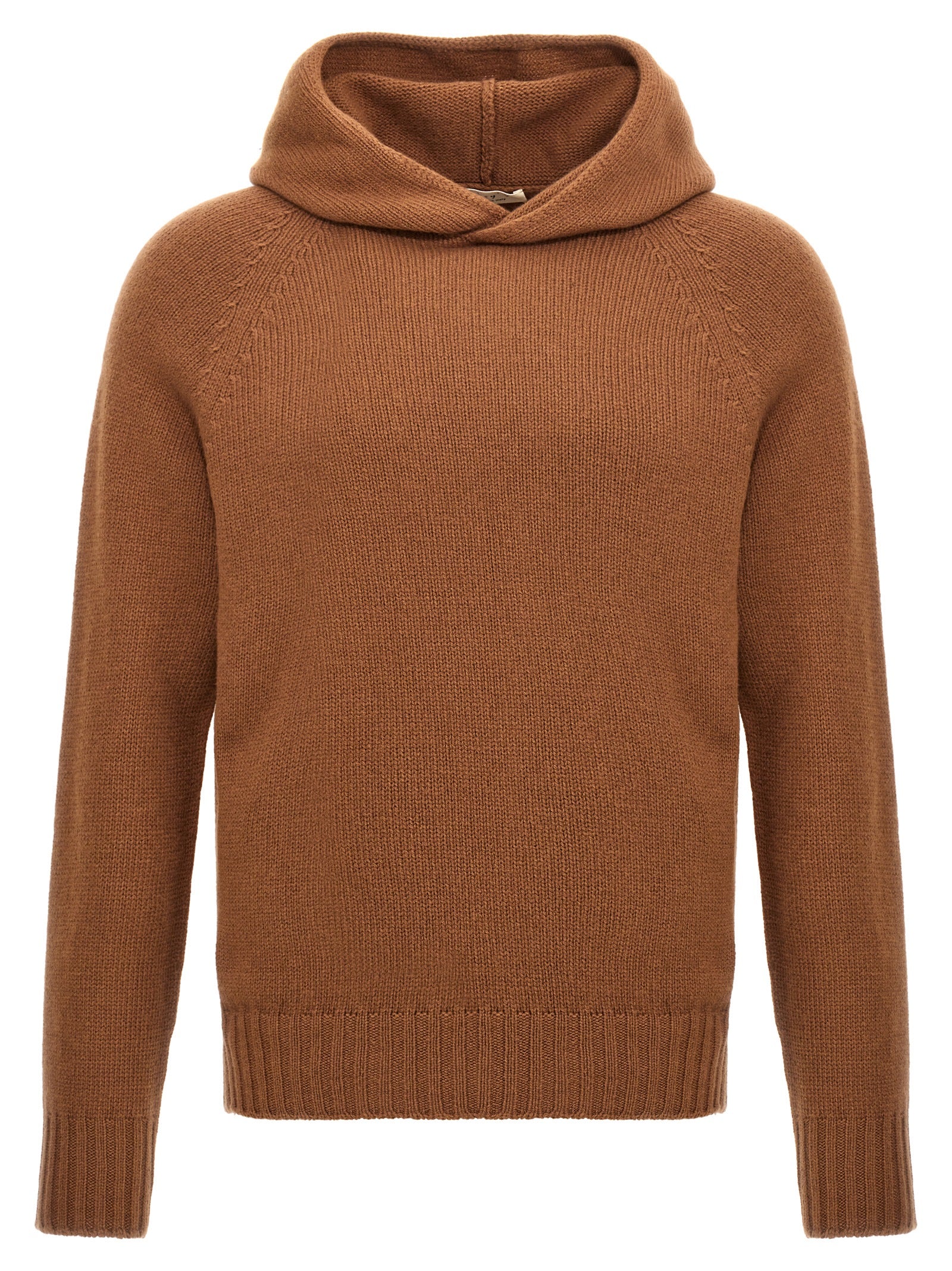 MA'RY'YA Brauner Wollcardigan