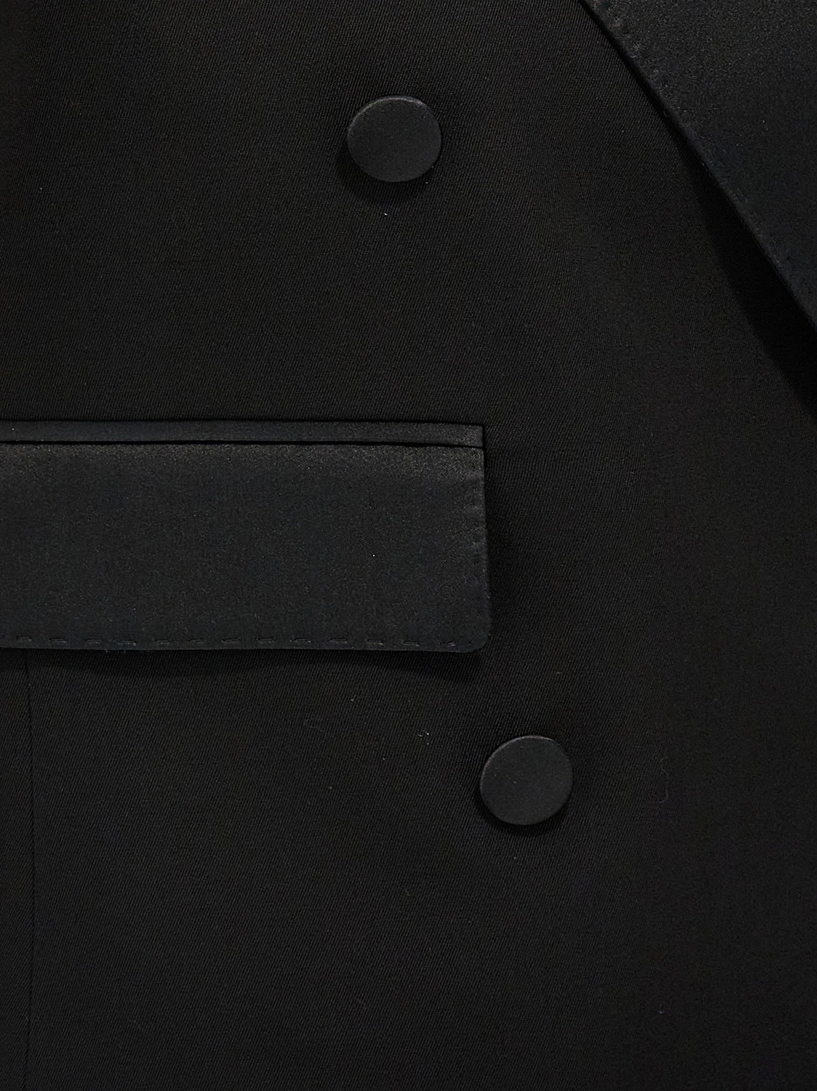 Dolce & Gabbana Schwarze ärmellose Seidenjacke