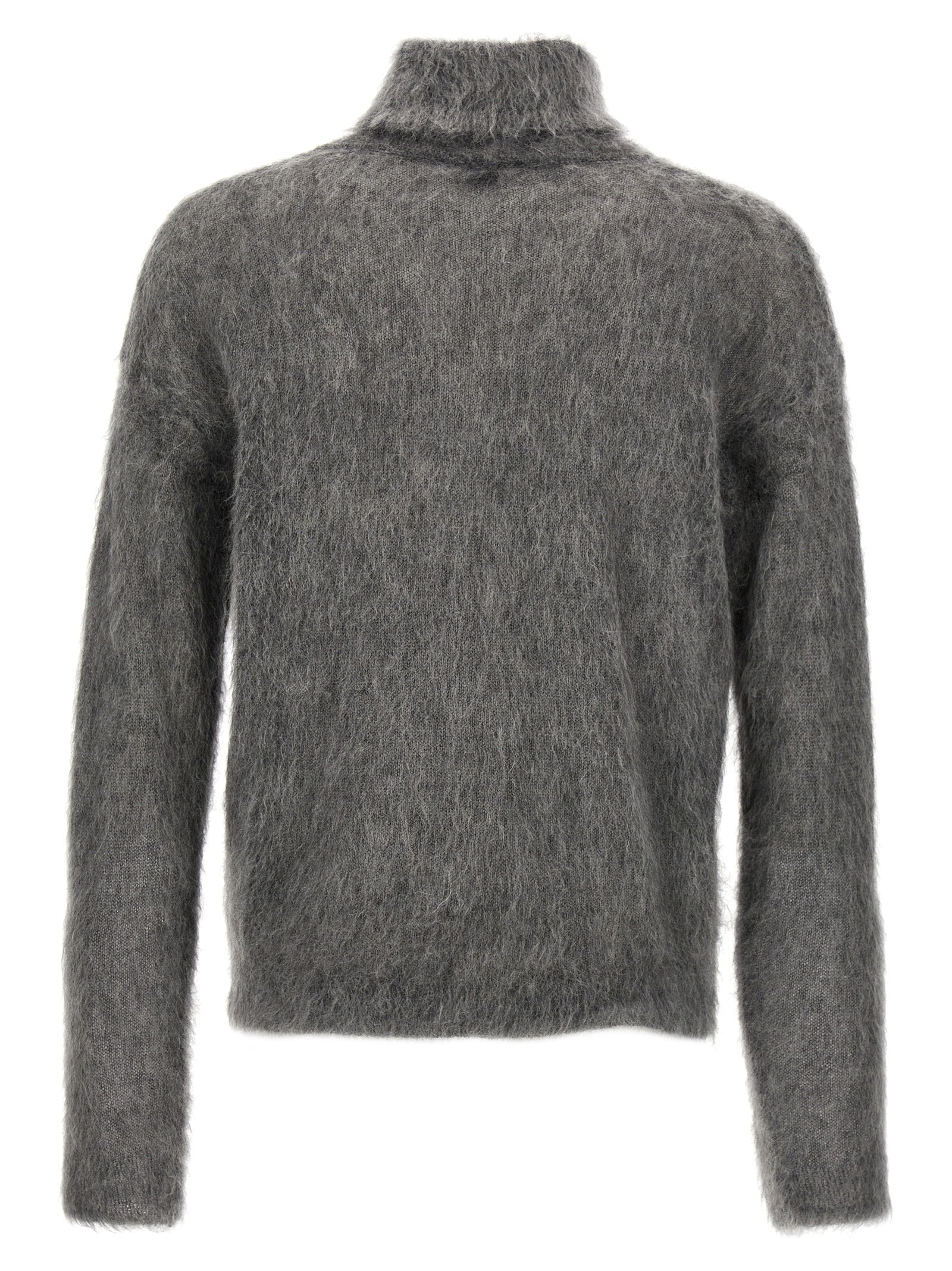 Saint Laurent Grauer Wollcardigan