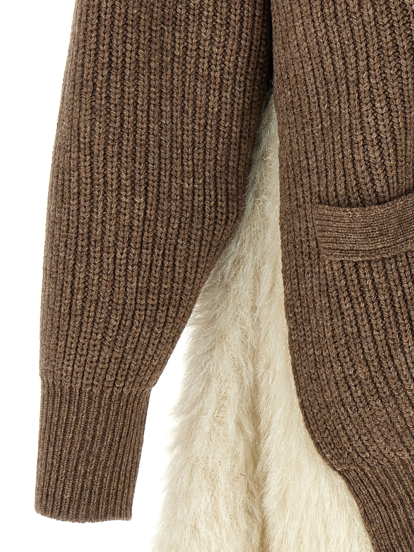 Undercover Brauner Wollcardigan