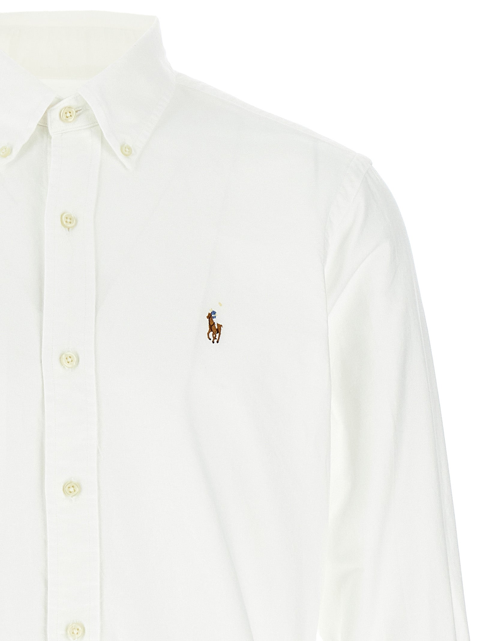 Polo Ralph Lauren Weiße Baumwollbluse