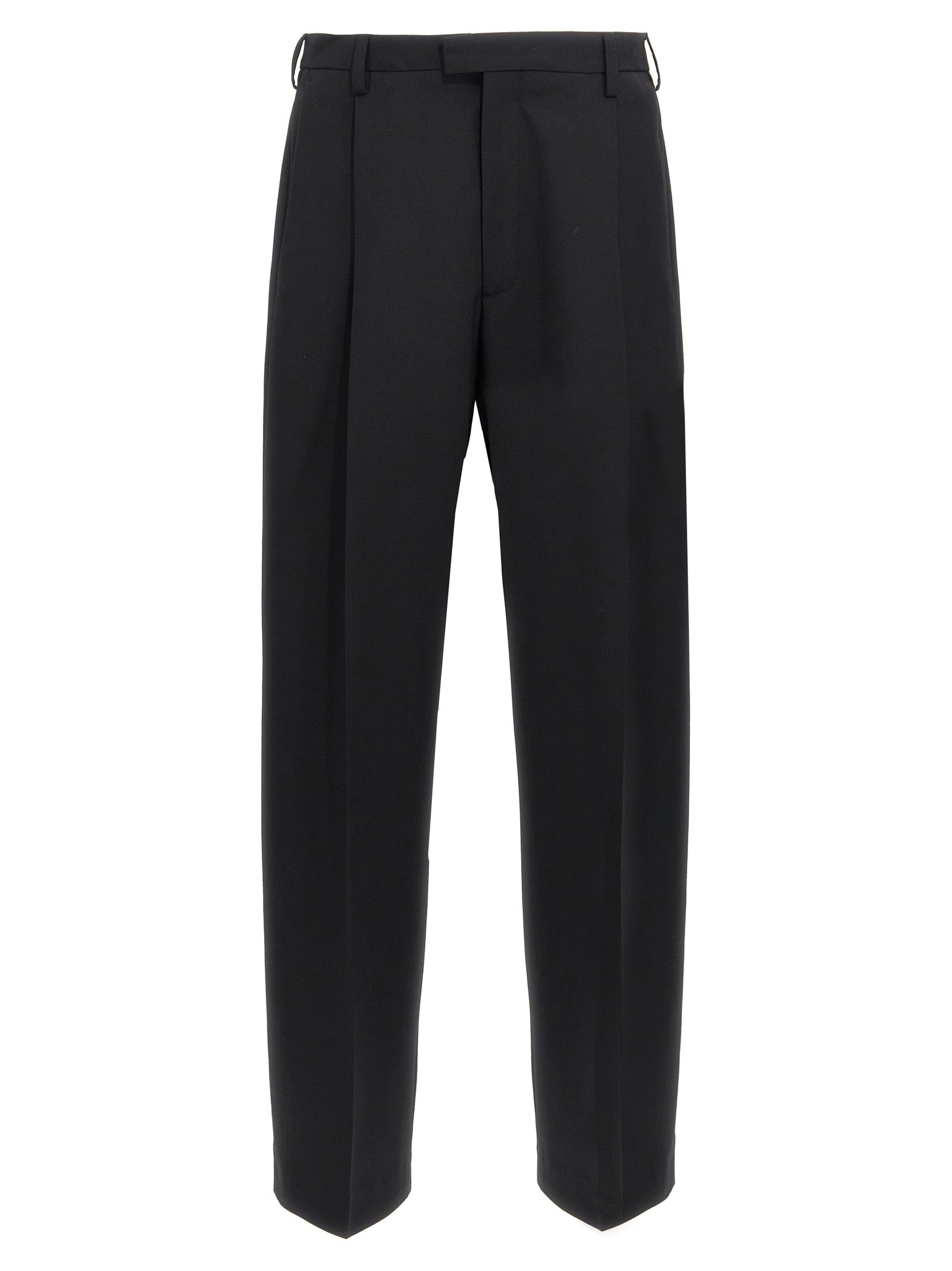 Marni Schwarze Palazzo-Hose aus Polyester