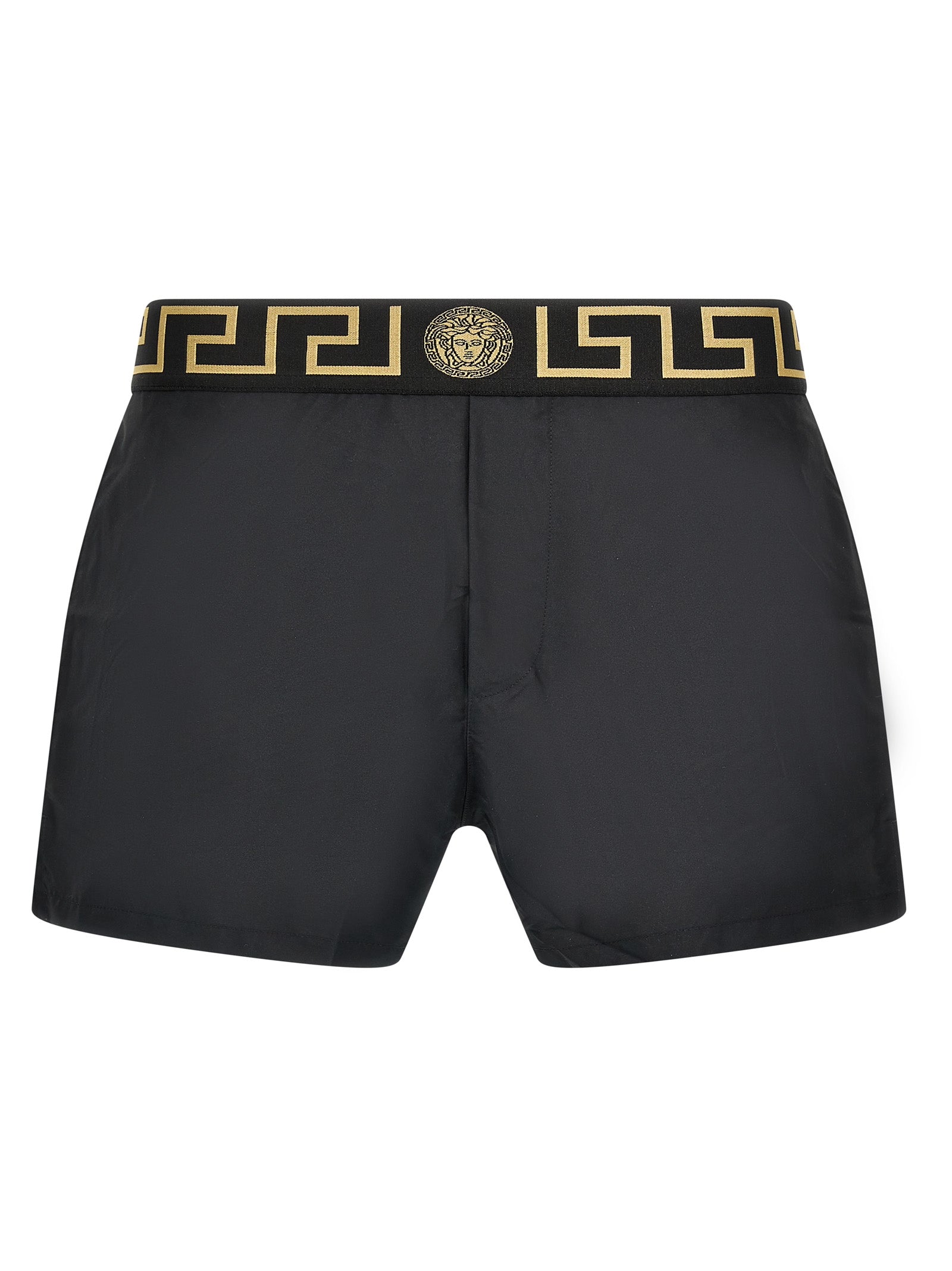 Versace Mehrfarbige Polyester-Badeshorts