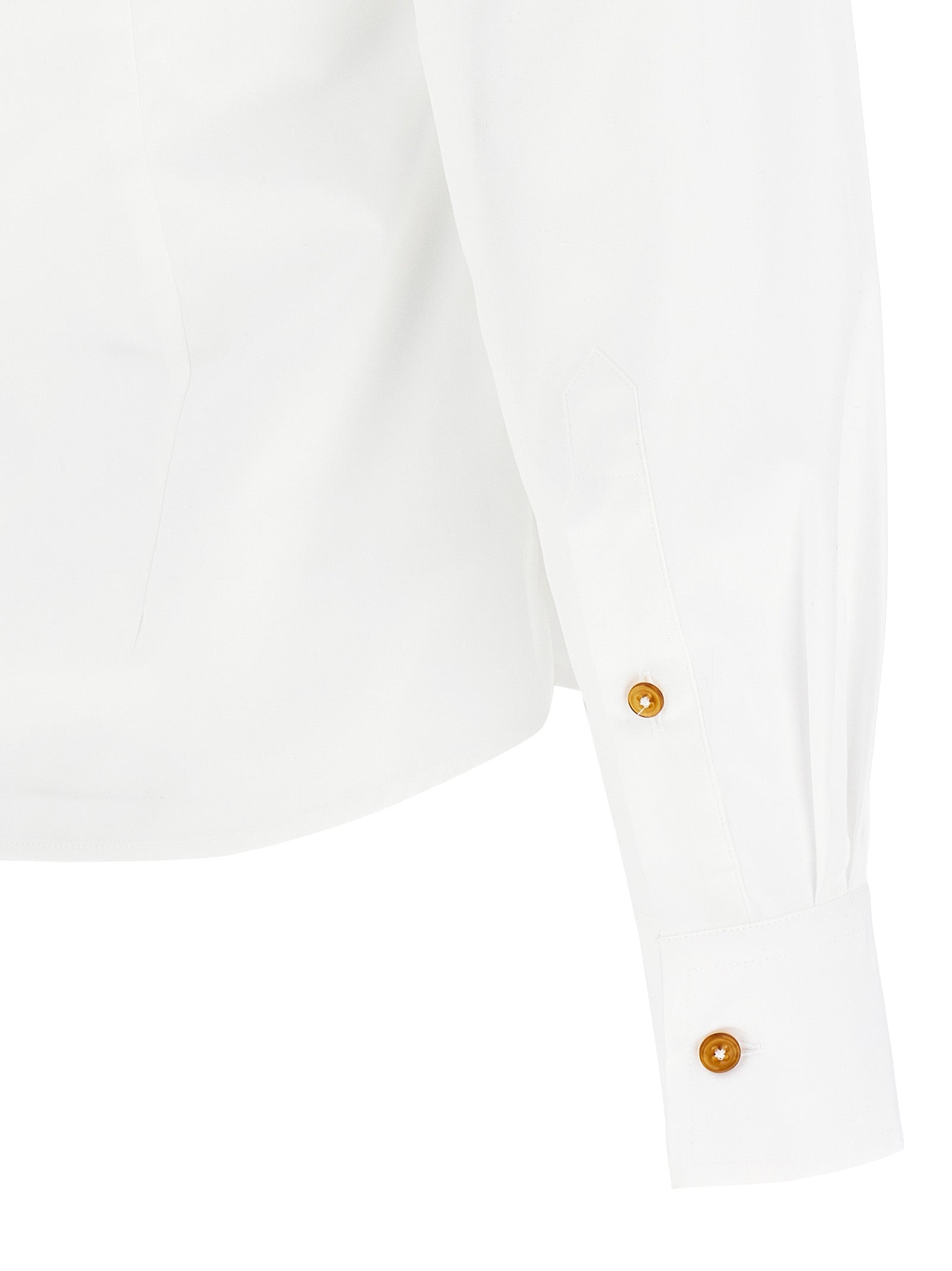 Vivienne Westwood Weiße Baumwollbluse