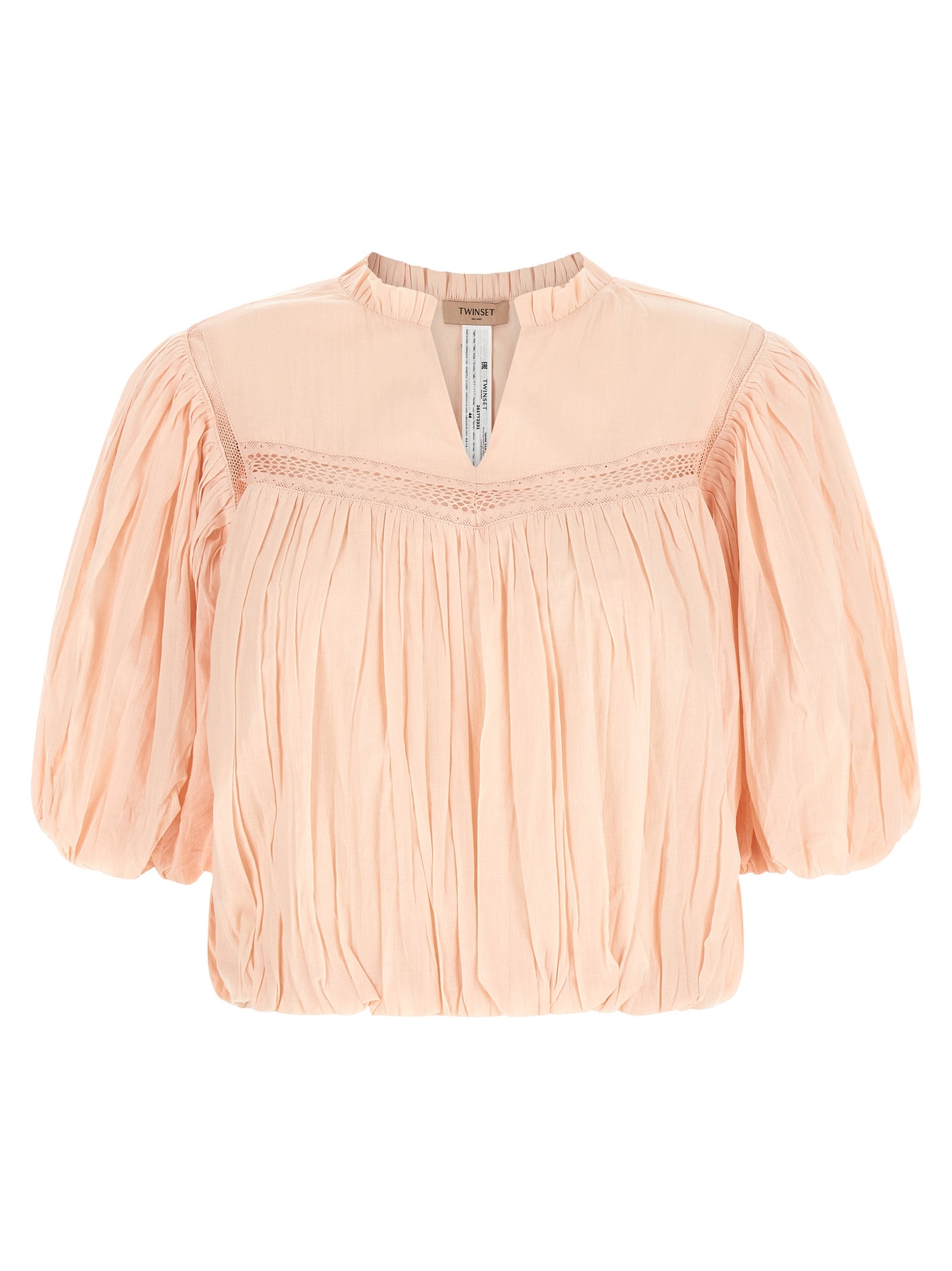 Twinset Mehrfarbige Baumwollbluse