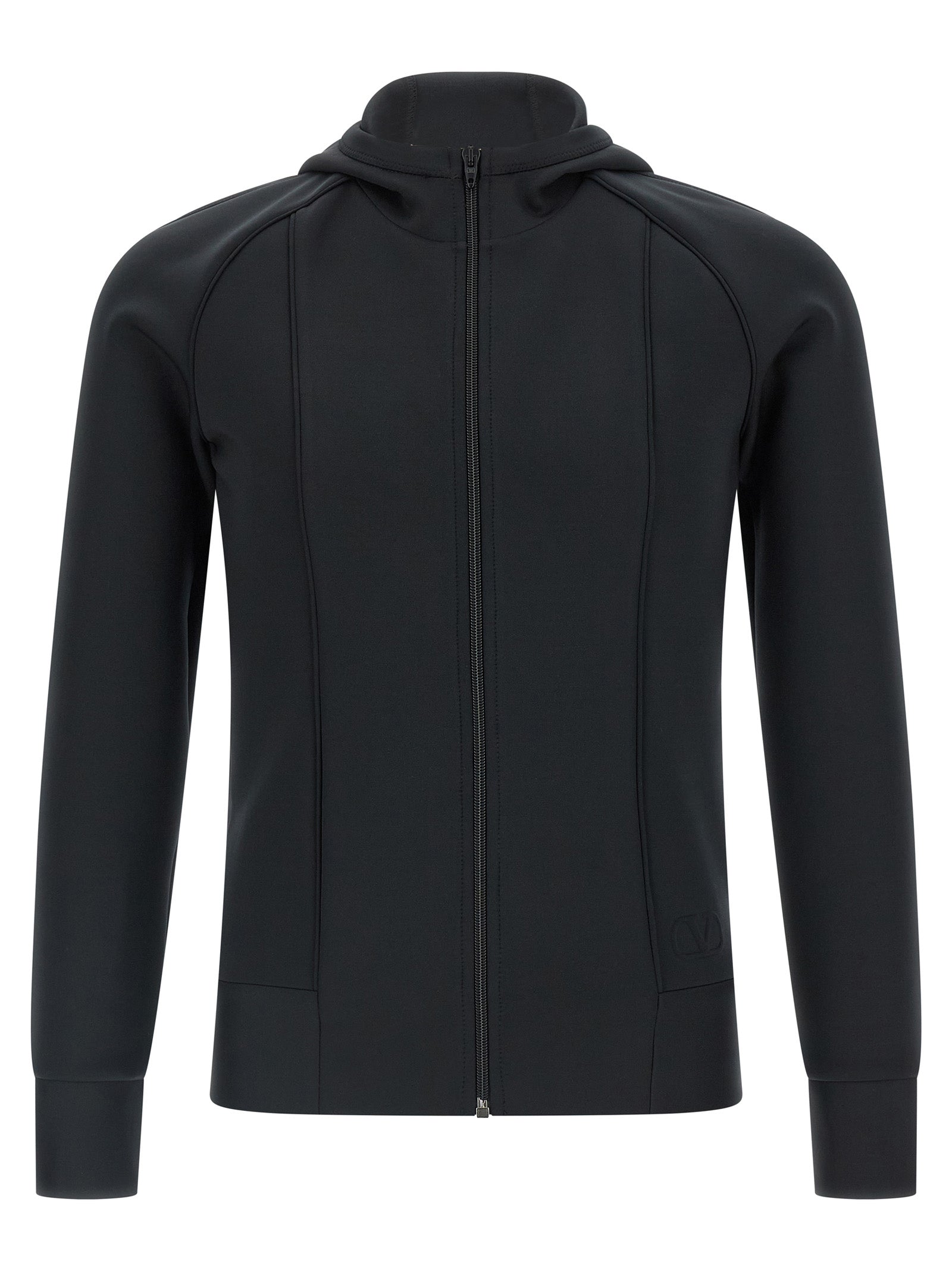 Valentino Garavani Schwarzer Polyester-Sweatshirt