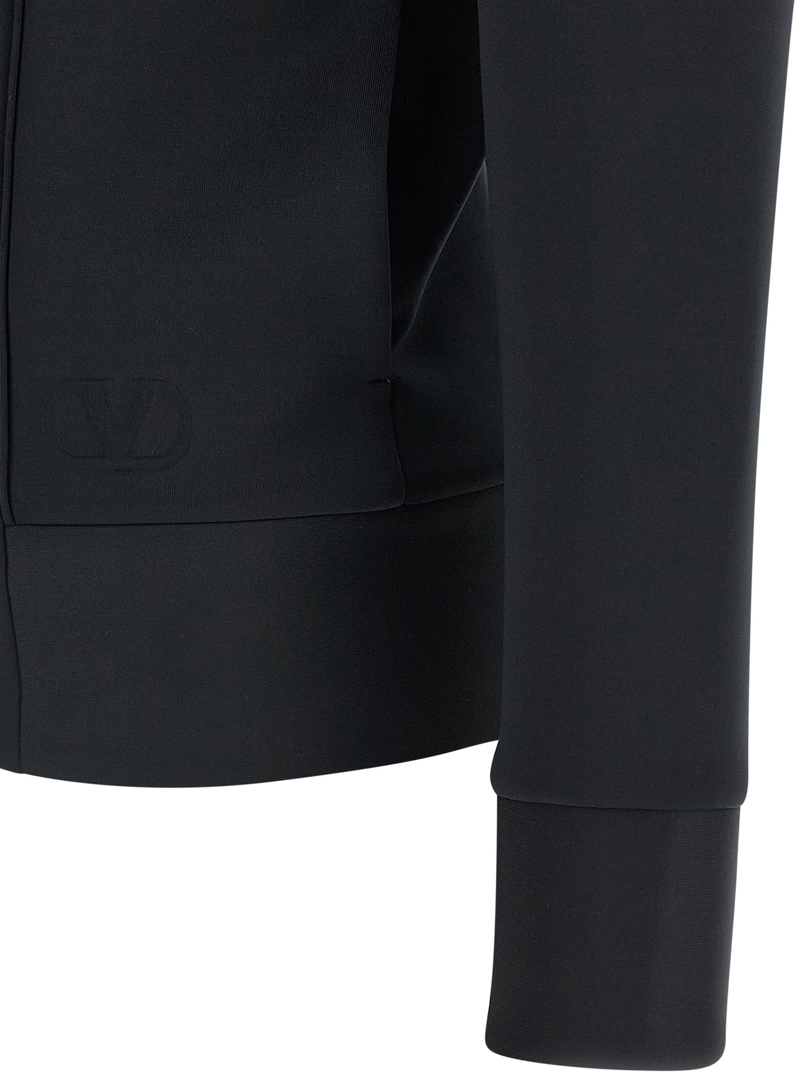 Valentino Garavani Schwarzer Polyester-Sweatshirt