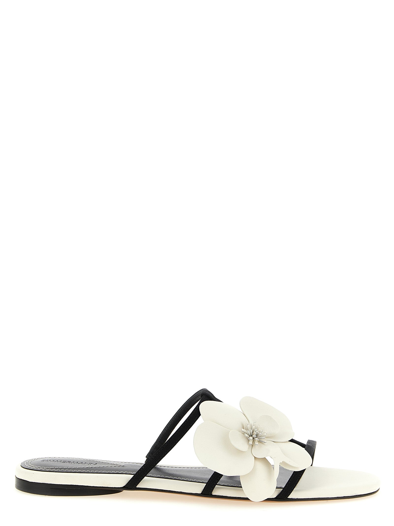 Zimmermann Zweifarbige Leder-Slipper