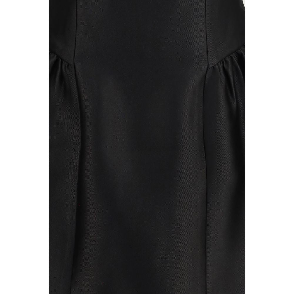 Self-Portrait Schwarzes Freizeitkleid aus Polyester