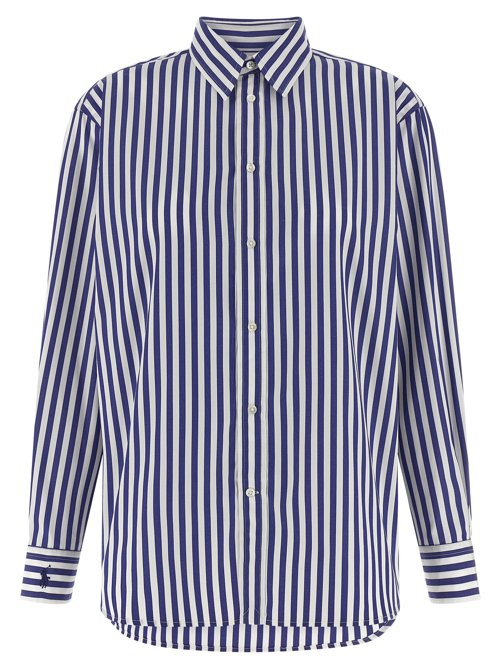 Polo Ralph Lauren Blaue Baumwollbluse