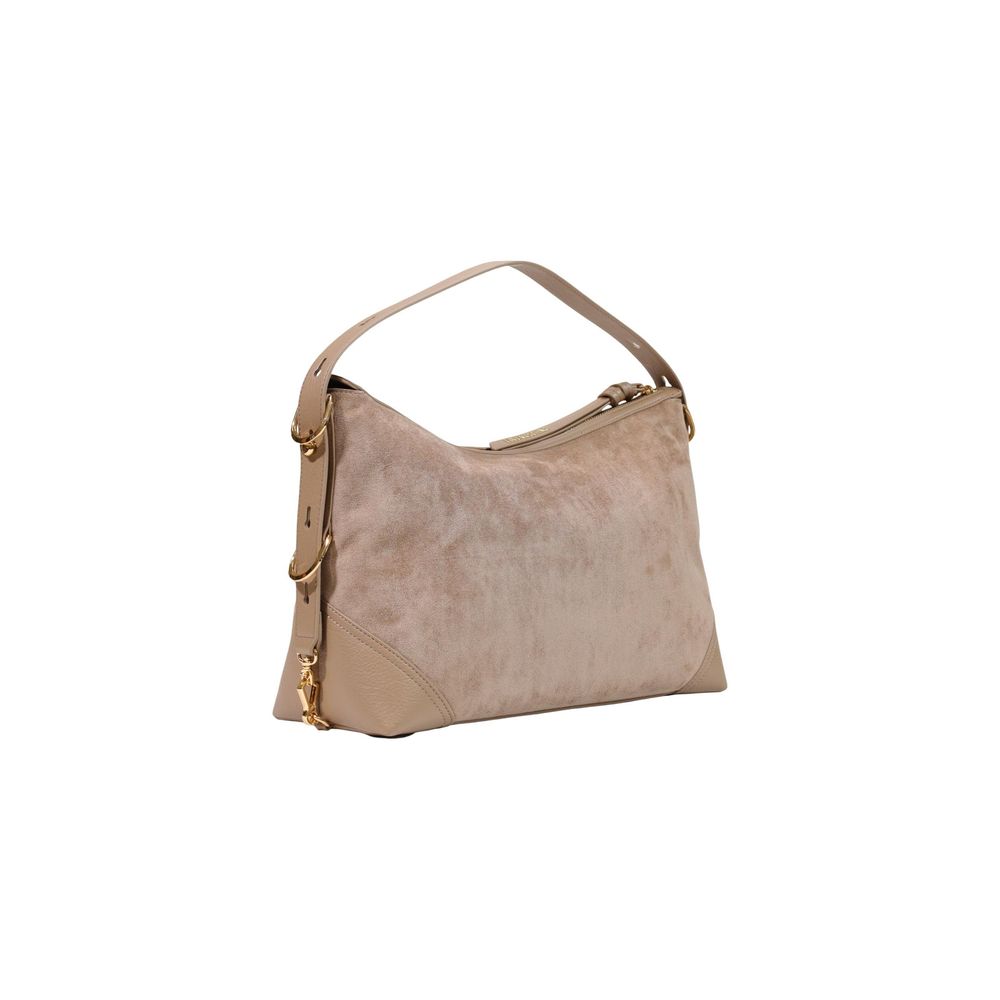 Love Moschino Beige Polyester Handtasche