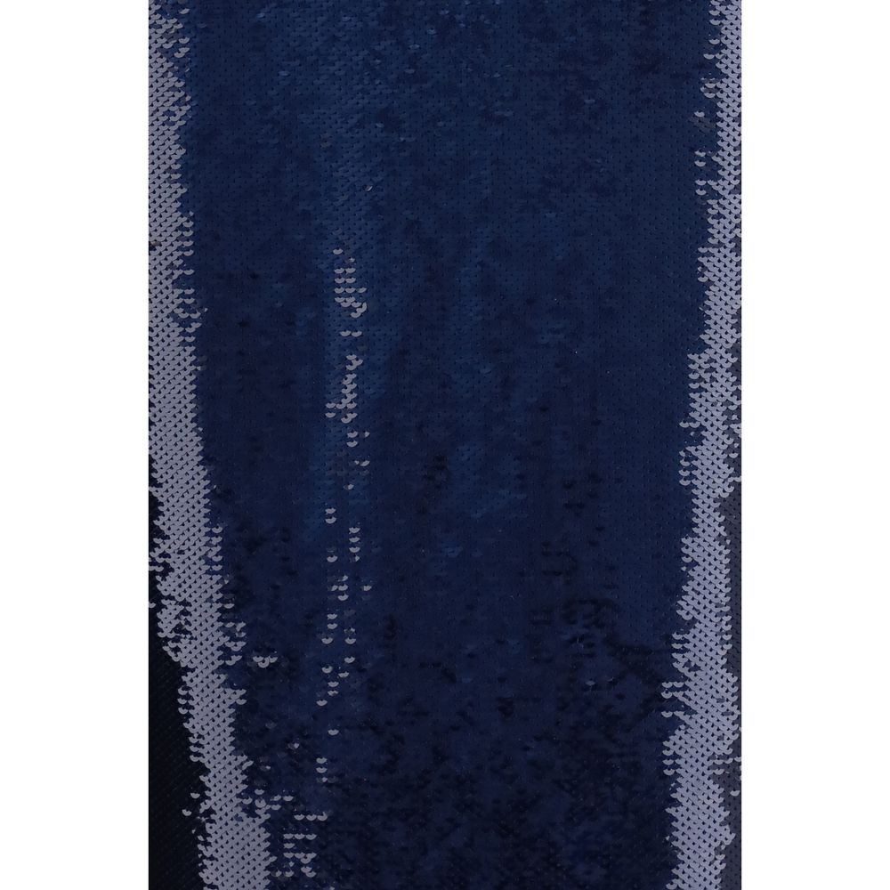 Tom Ford Blaue Seiden-Midirock