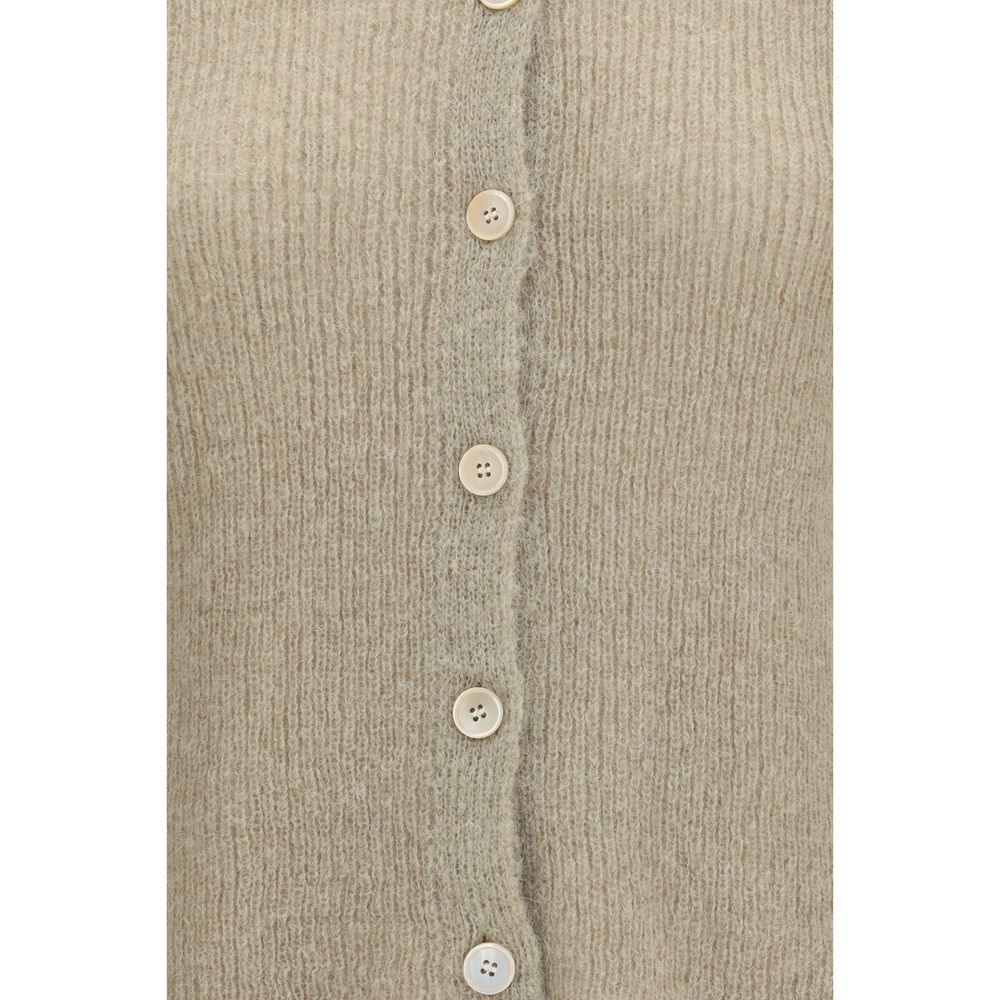 Our Legacy Beige Alpaka Vicugna Pacos Poloshirt