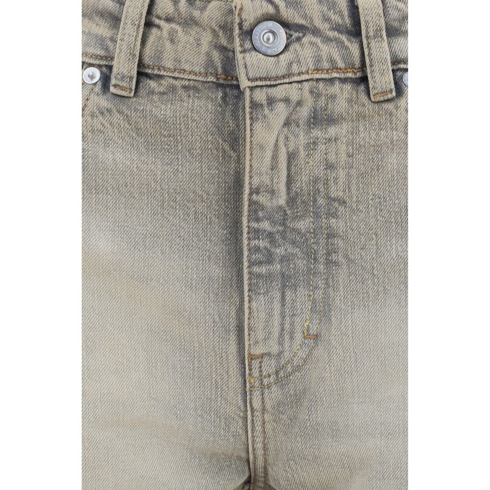 Our Legacy Graue Jeans aus Baumwolle im geraden Schnitt