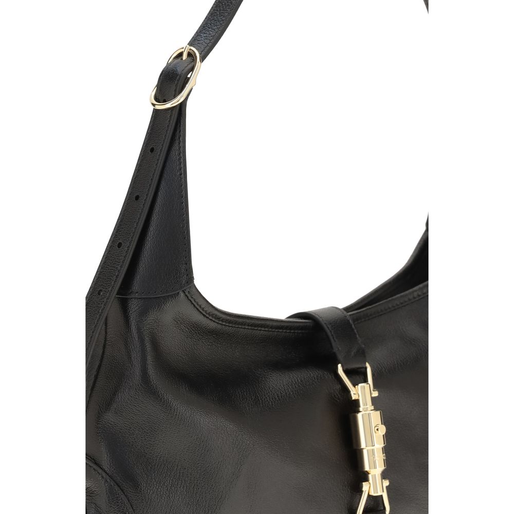 Gucci Schwarze Kalbsleder Bos Taurus Handtasche