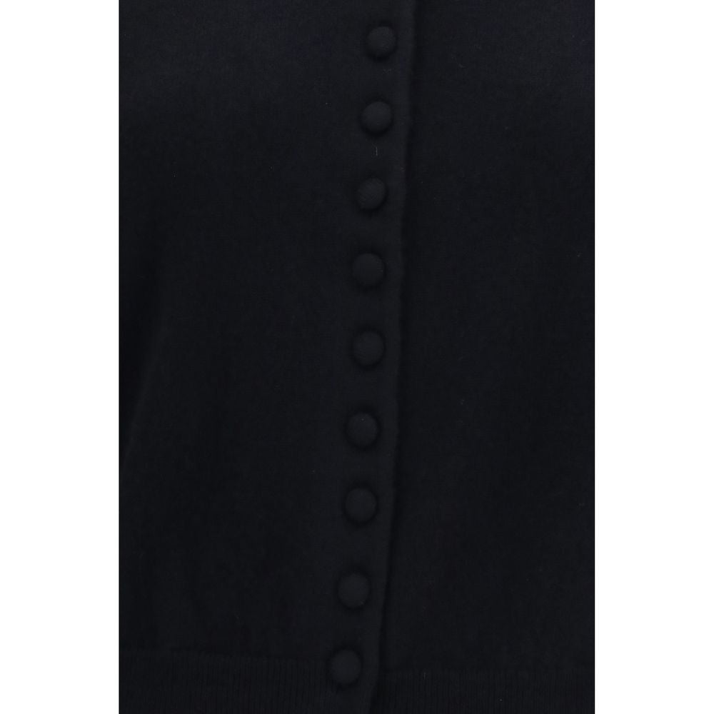 Lisa Yang Schwarzer Kaschmir-Pullover