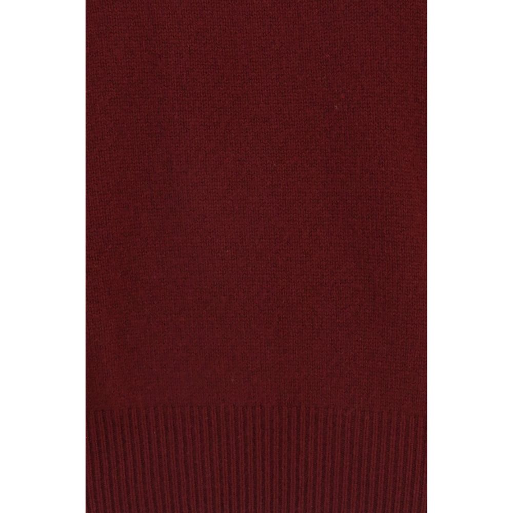 Lisa Yang Kaschmirpullover in Bordeaux