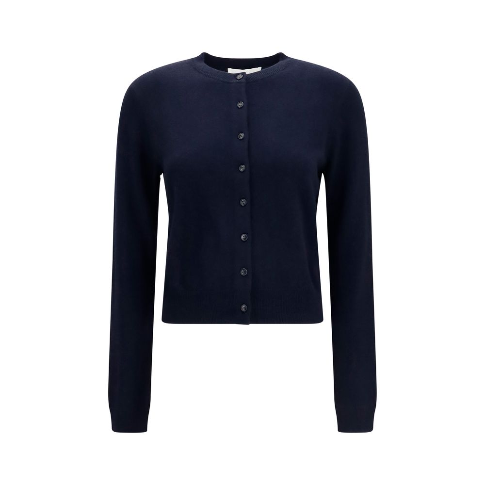 Lisa Yang Blauer Kaschmir-Cardigan