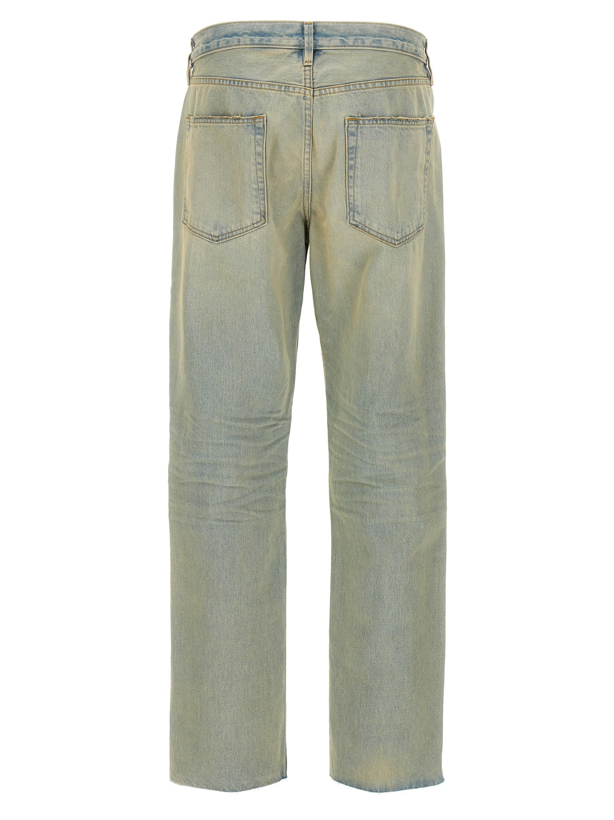 Fear Of God Blaue Jeans aus Baumwolle im geraden Schnitt
