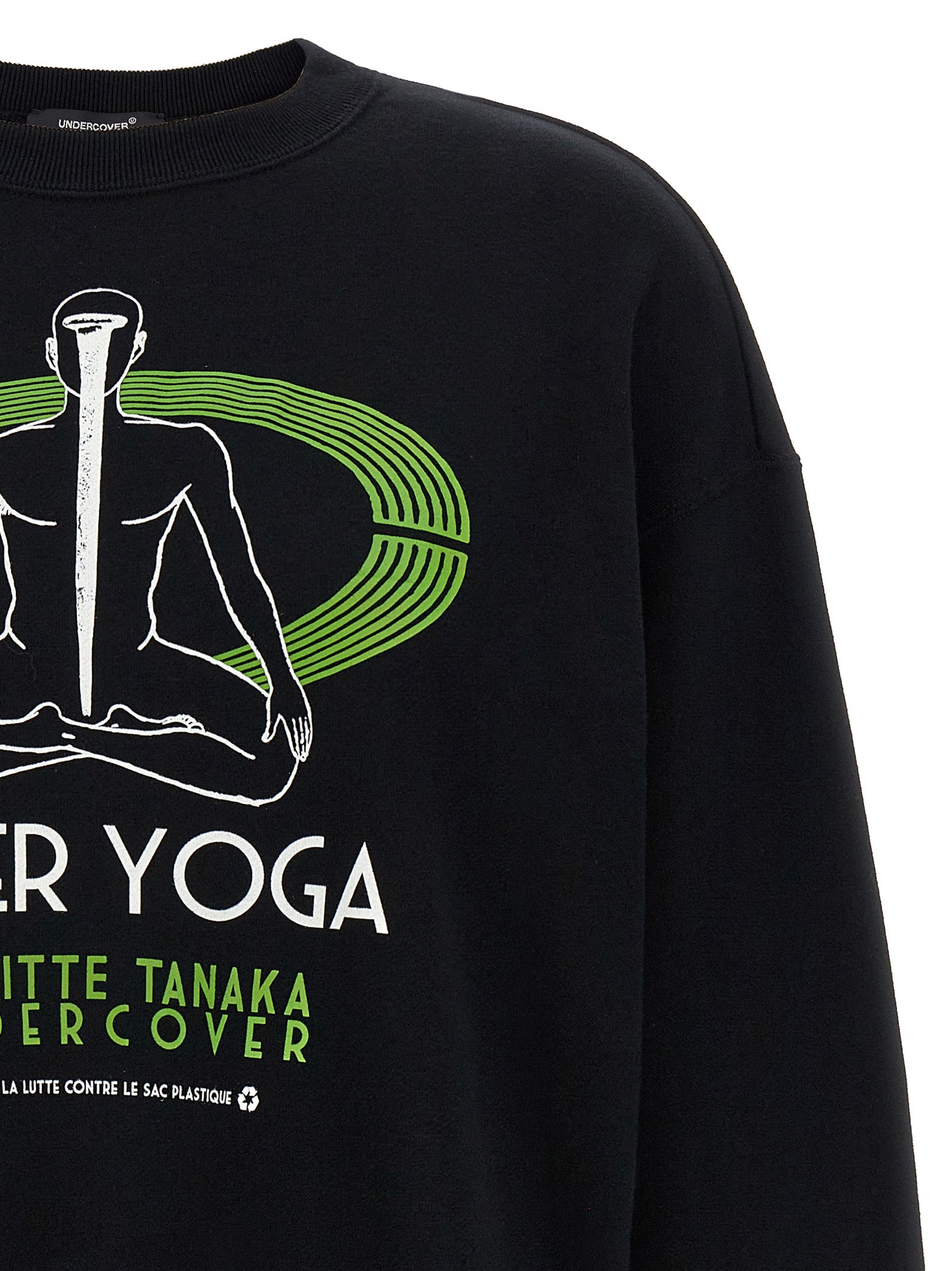 Undercover Schwarzer Baumwoll-Sweatshirt