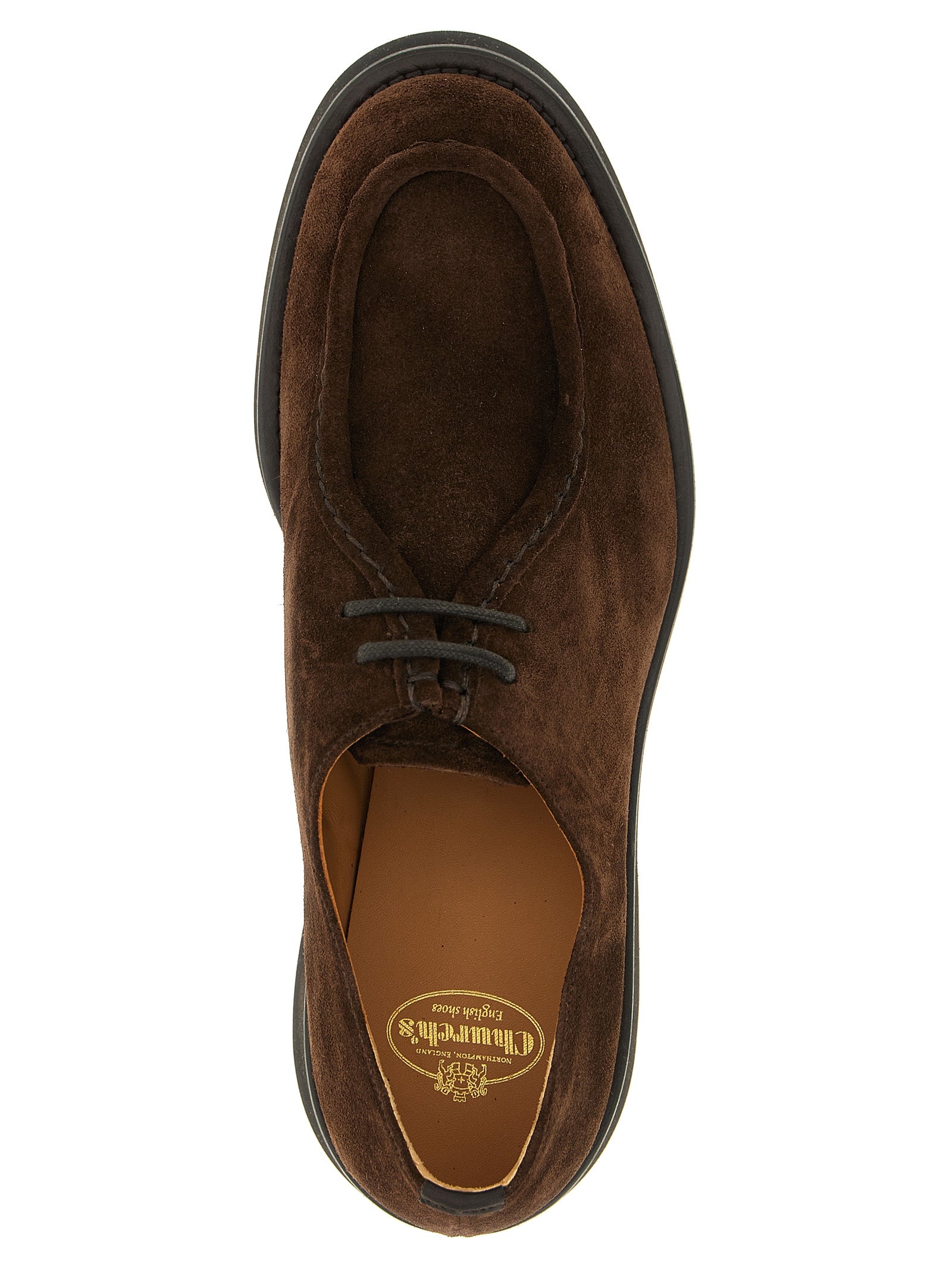 Church's Braune Kalbsleder Oxford- und Derby-Schuhe