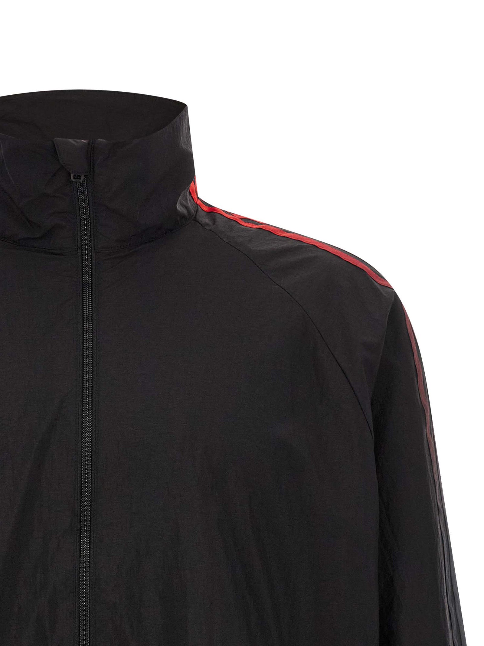 Y-3 Schwarzes Polyamid-Sweatshirt