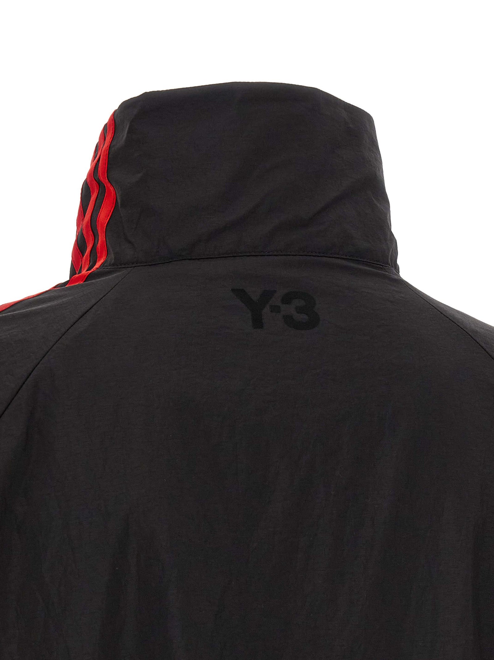 Y-3 Schwarzes Polyamid-Sweatshirt