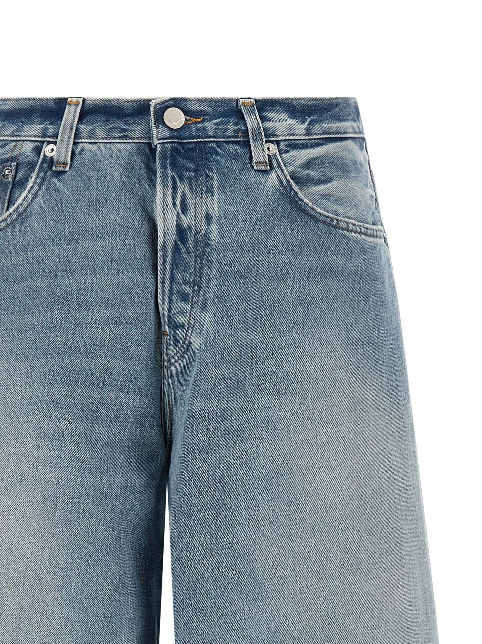 Haikure Blaue Baumwolljeans im Relaxed Fit