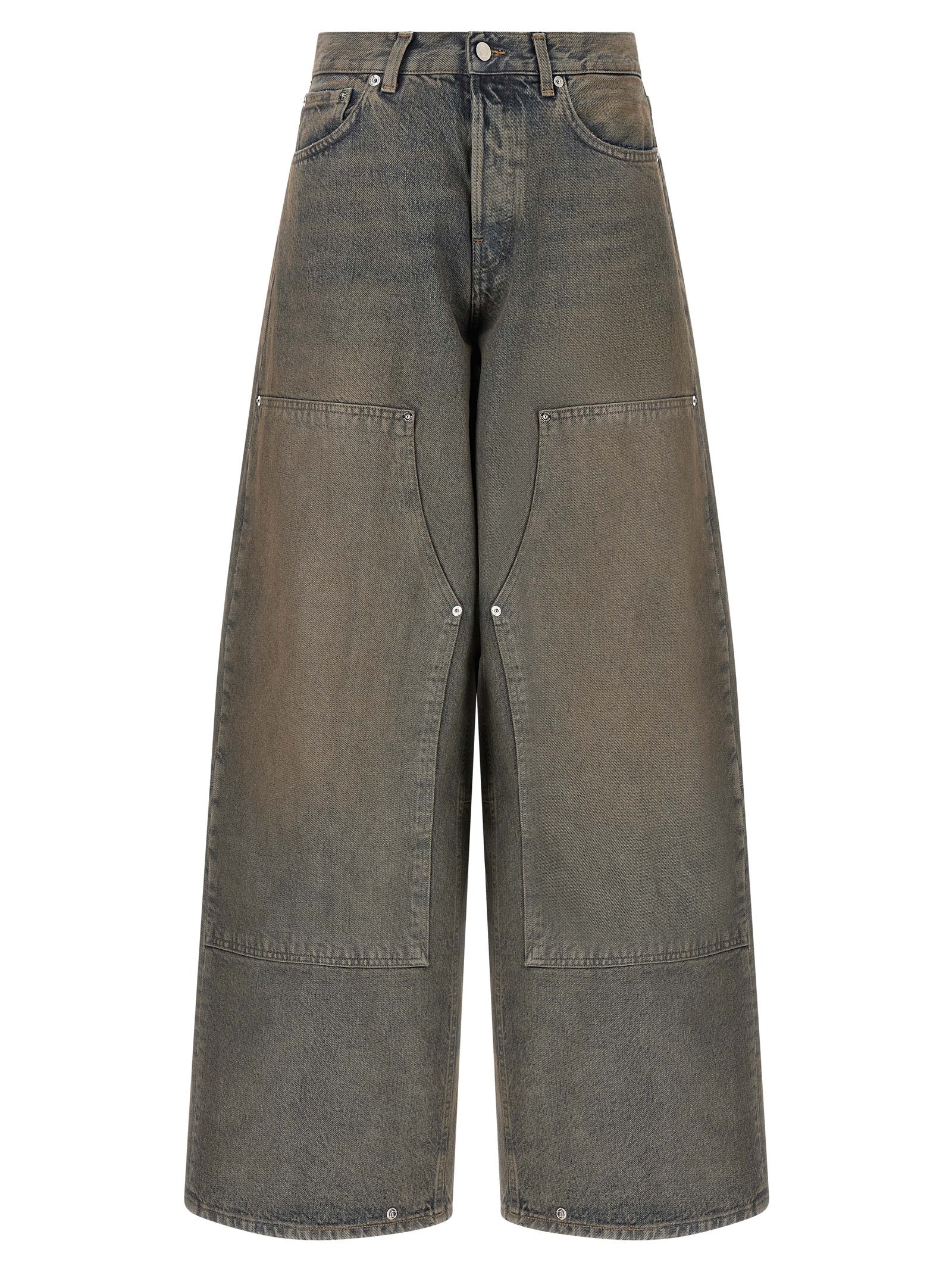 Haikure Blaue Baumwolljeans im Relaxed Fit