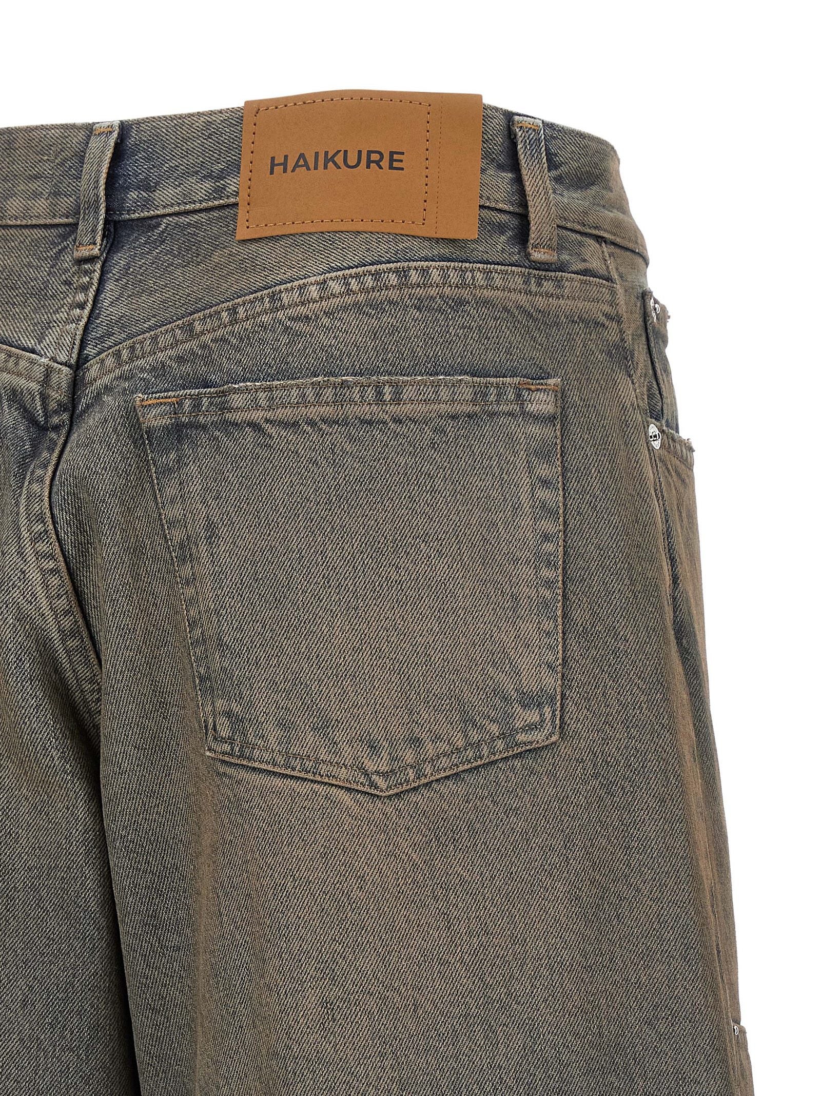 Haikure Blaue Baumwolljeans im Relaxed Fit