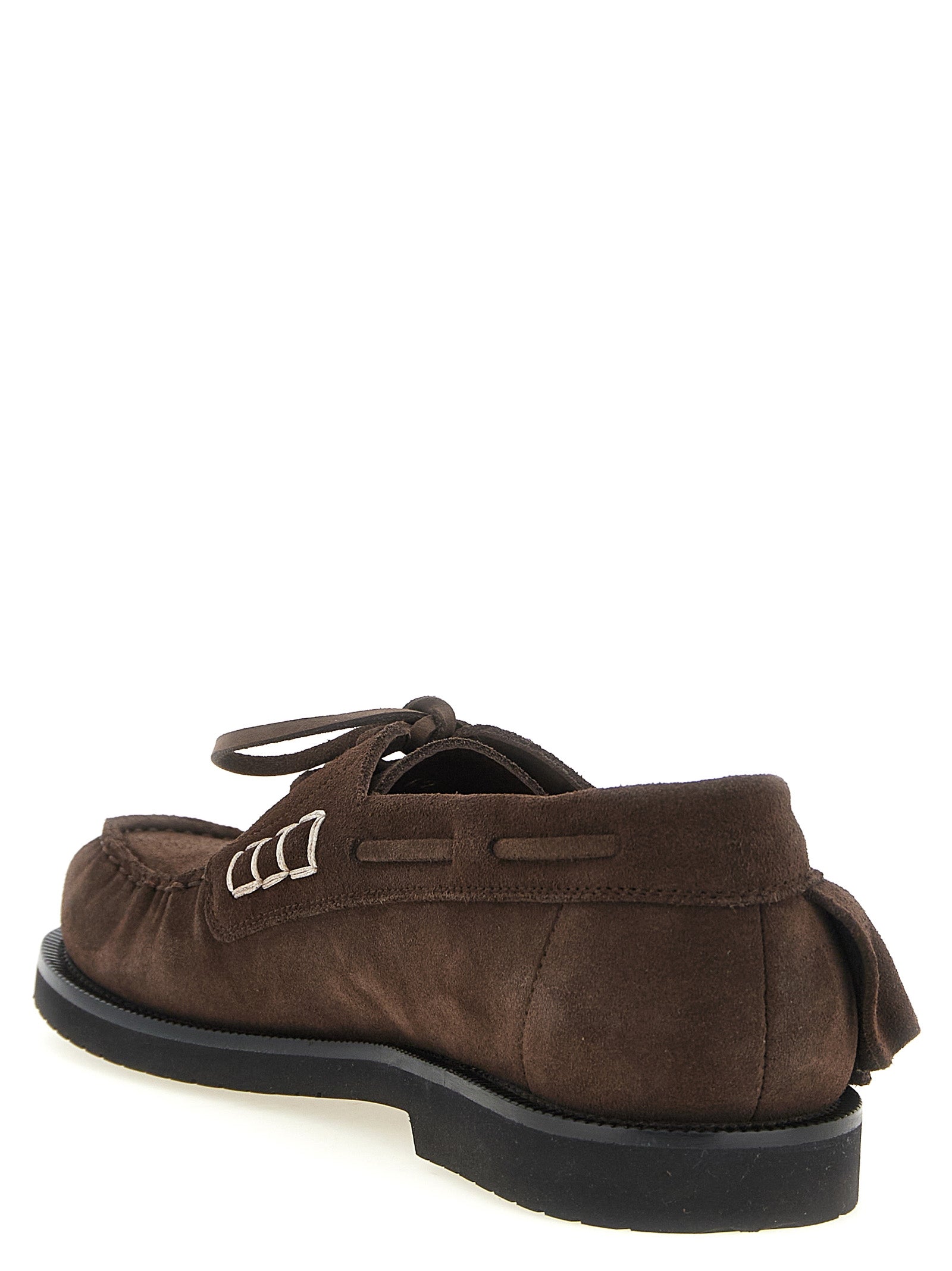 J.W.Anderson Braune Wildleder-Mokassins