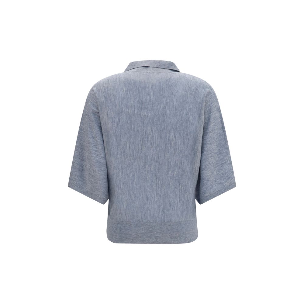 Lisa Yang Grauer Kaschmirpullover