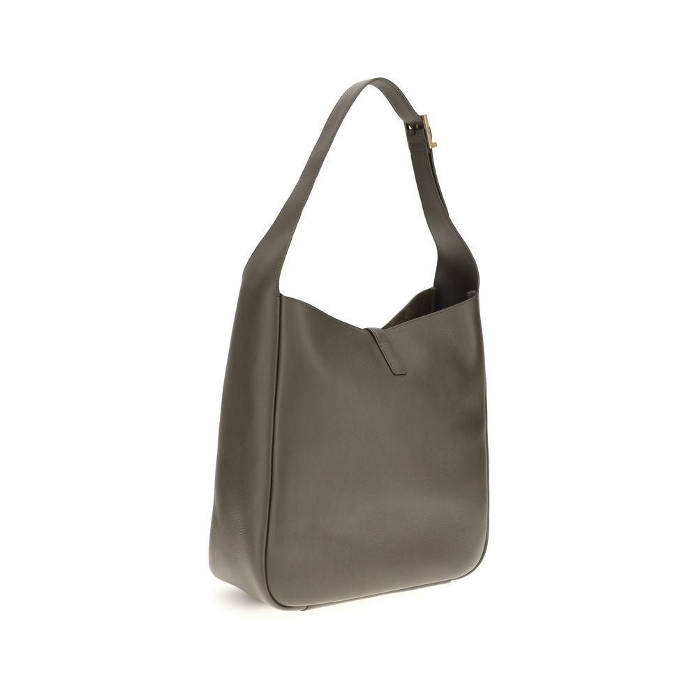 Saint Laurent Bicolor Calf Leather Bos Taurus Schultertasche