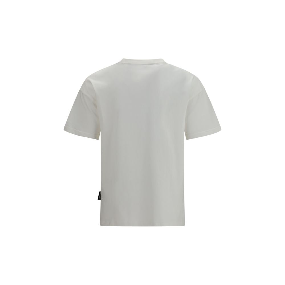 Palm Angels Weißes Baumwoll-T-Shirt