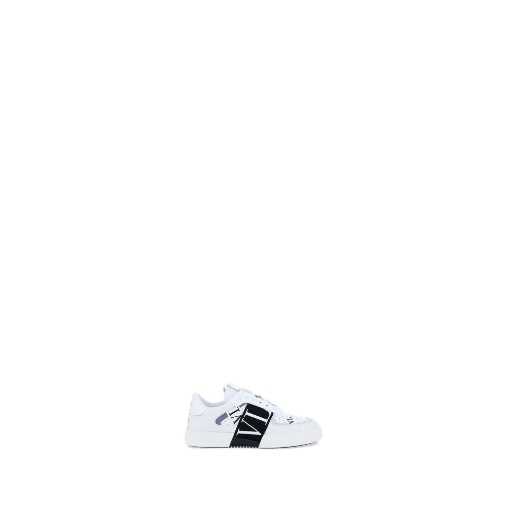 Valentino Garavani Weiße Kalbsleder Bos Taurus Athletic Sneaker