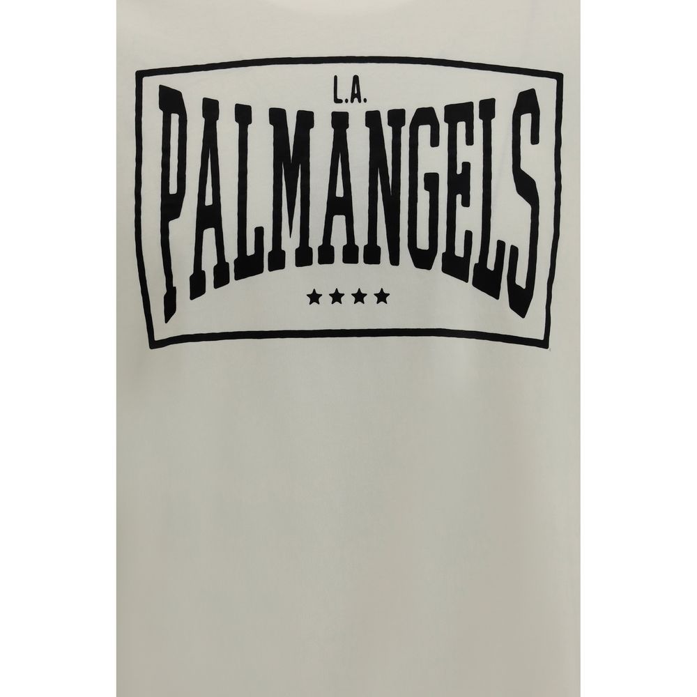 Palm Angels Beiges Baumwoll-T-Shirt