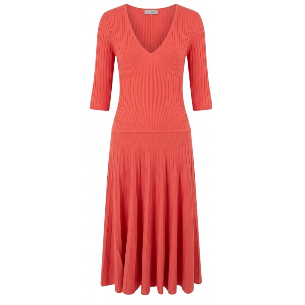 Malo Rotes Baumwollkleid für Damen