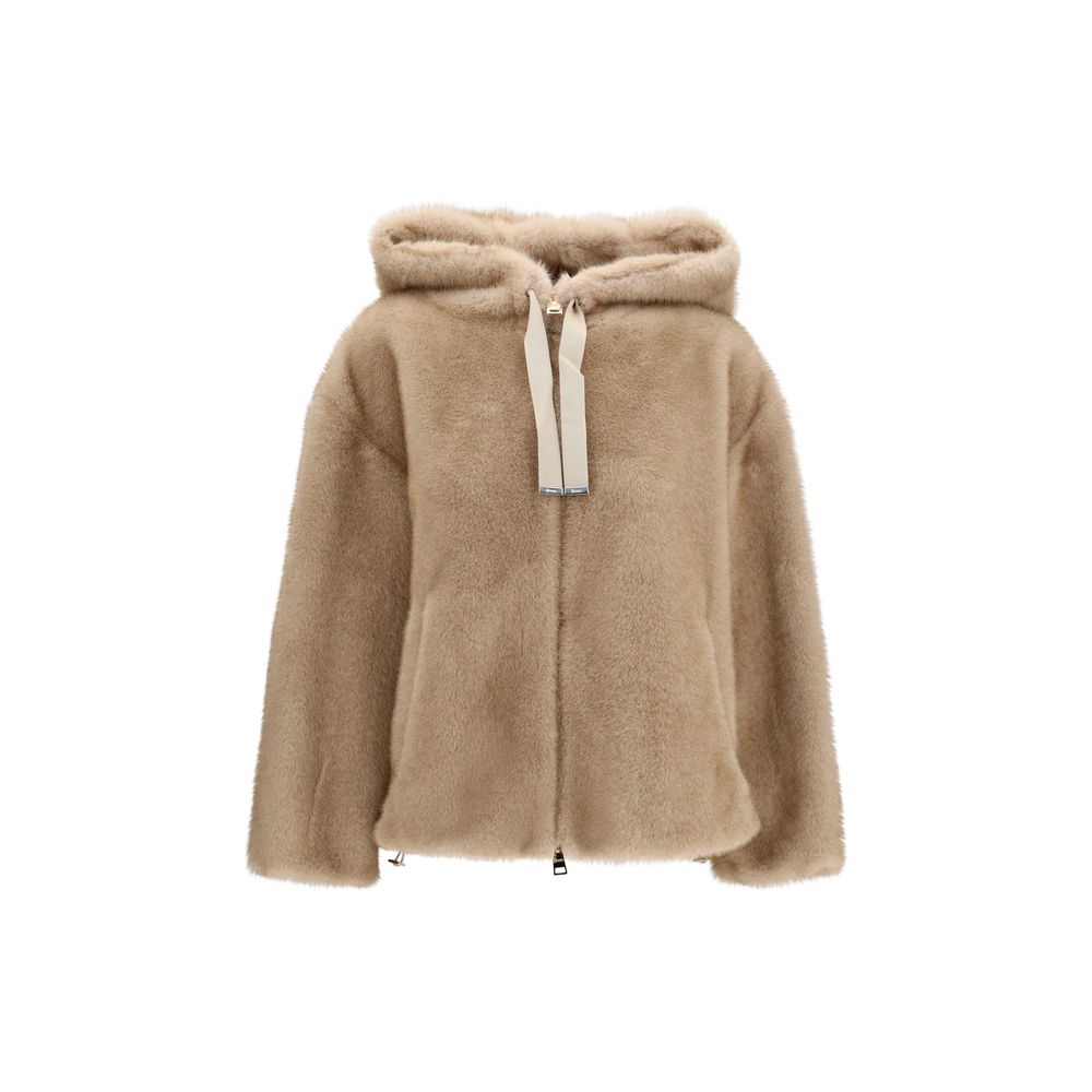 Herno Beiger Wollmantel
