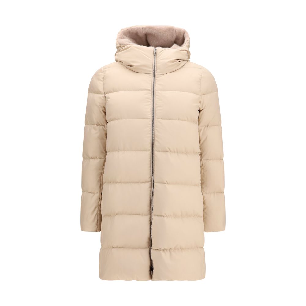 Herno Beiger Wollmantel
