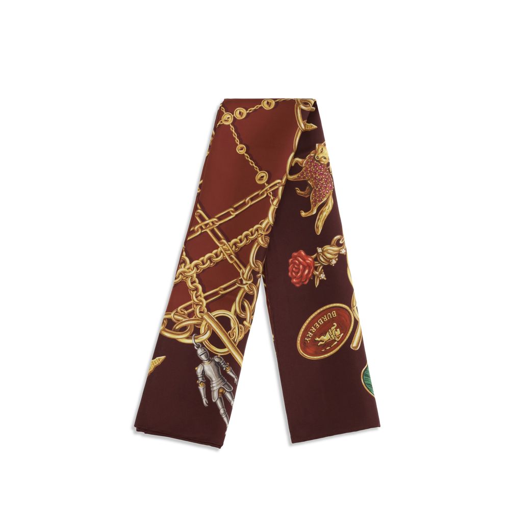 Burberry Bordeaux Seidenschal