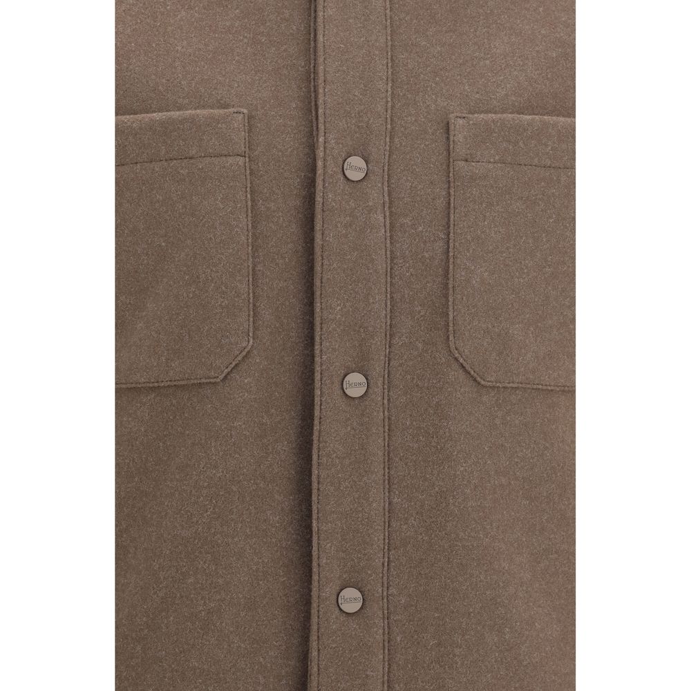 Herno Braune Polyester-Jacke