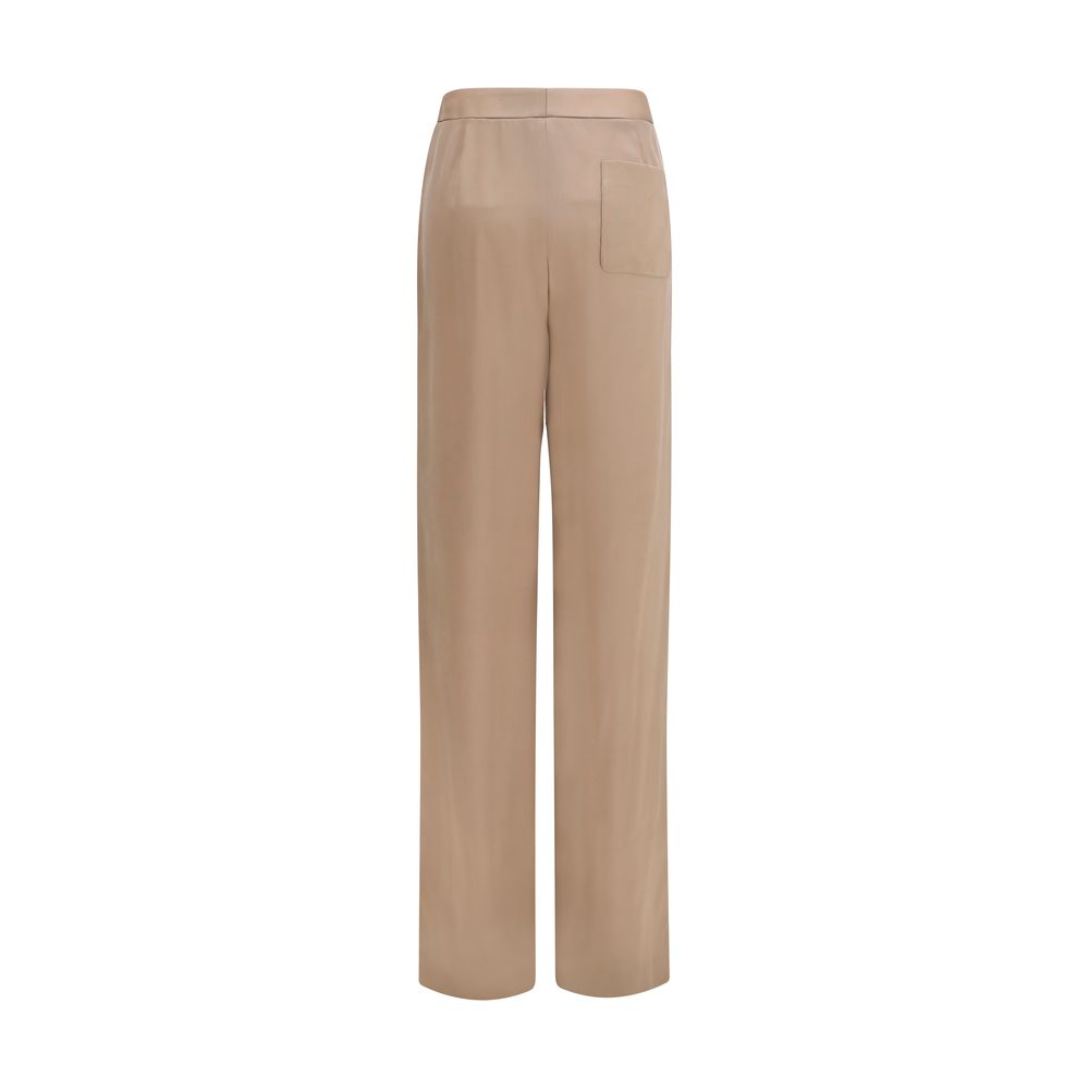 Tom Ford Beige Seidenhose