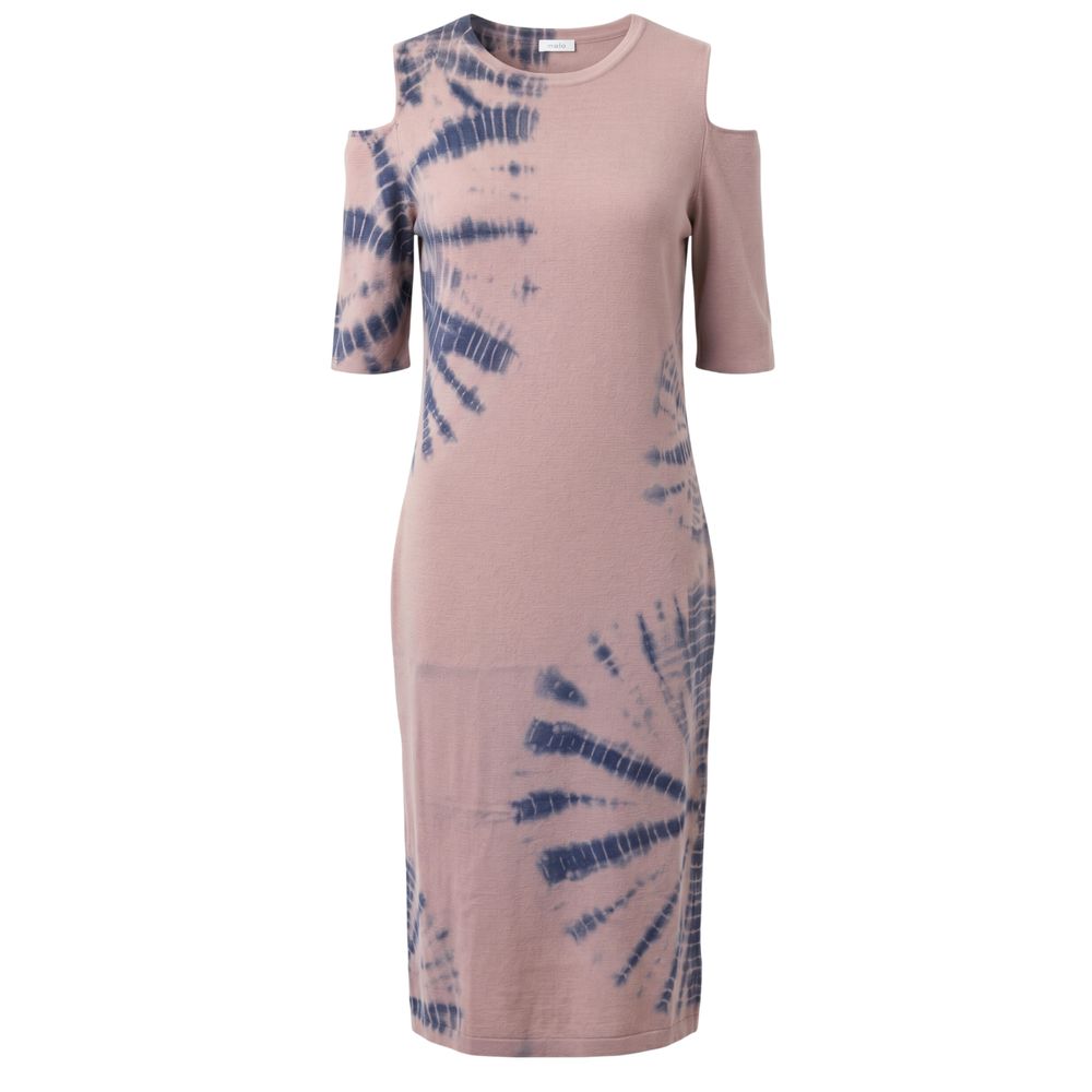 Malo Violettes Baumwollkleid für Damen