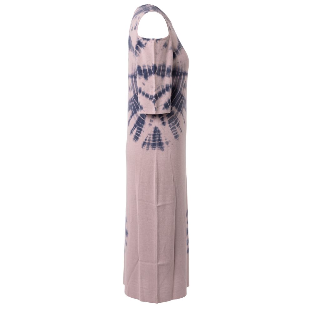 Malo Violettes Baumwollkleid für Damen