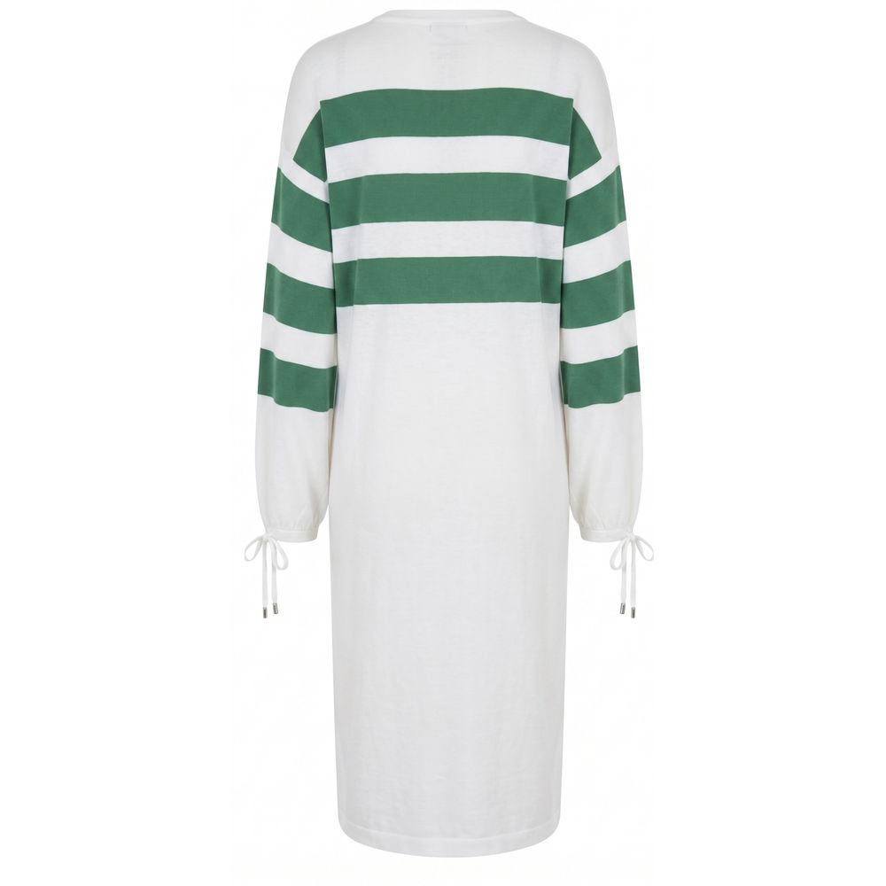 Malo Baumwollkleid in Weiß