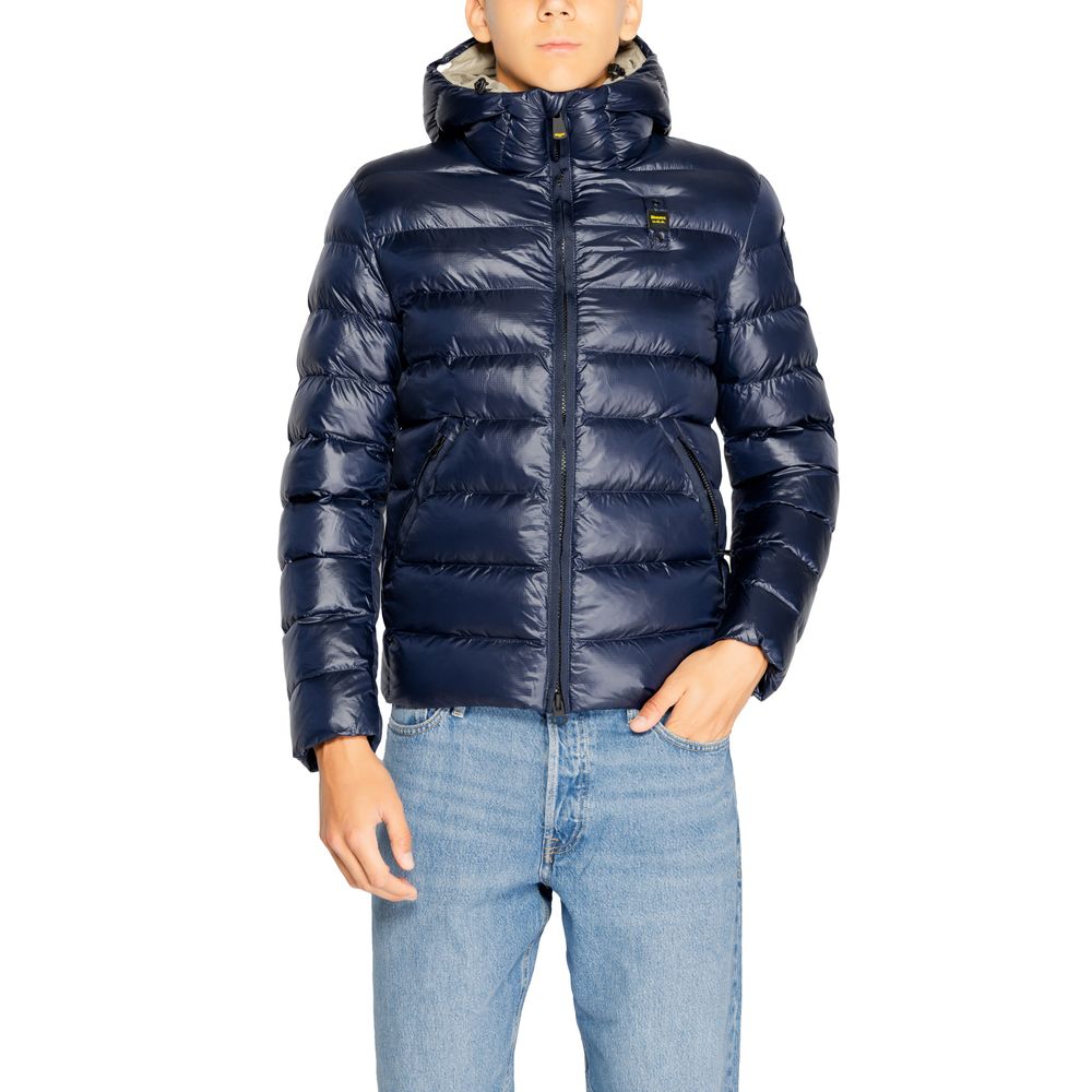Blauer Blaue Polyesterkleidung