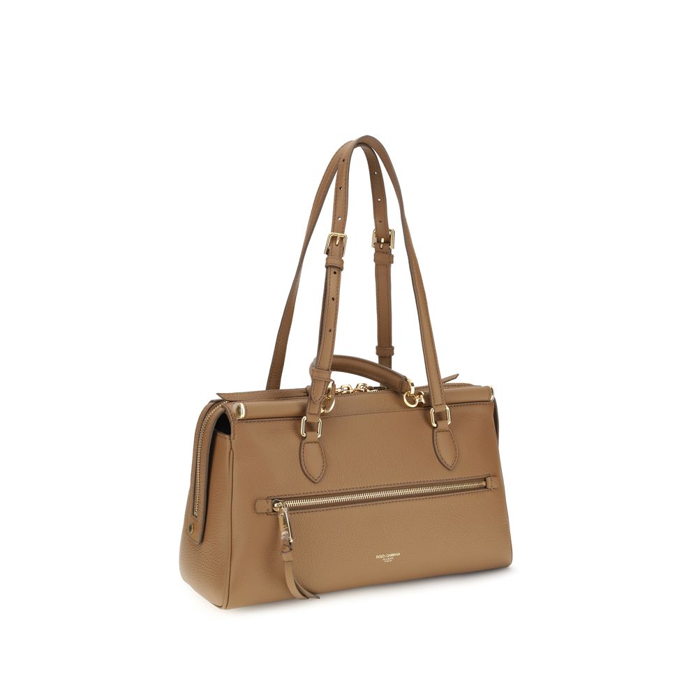 Dolce & Gabbana Beige Calf Leather Bos Taurus Wallet