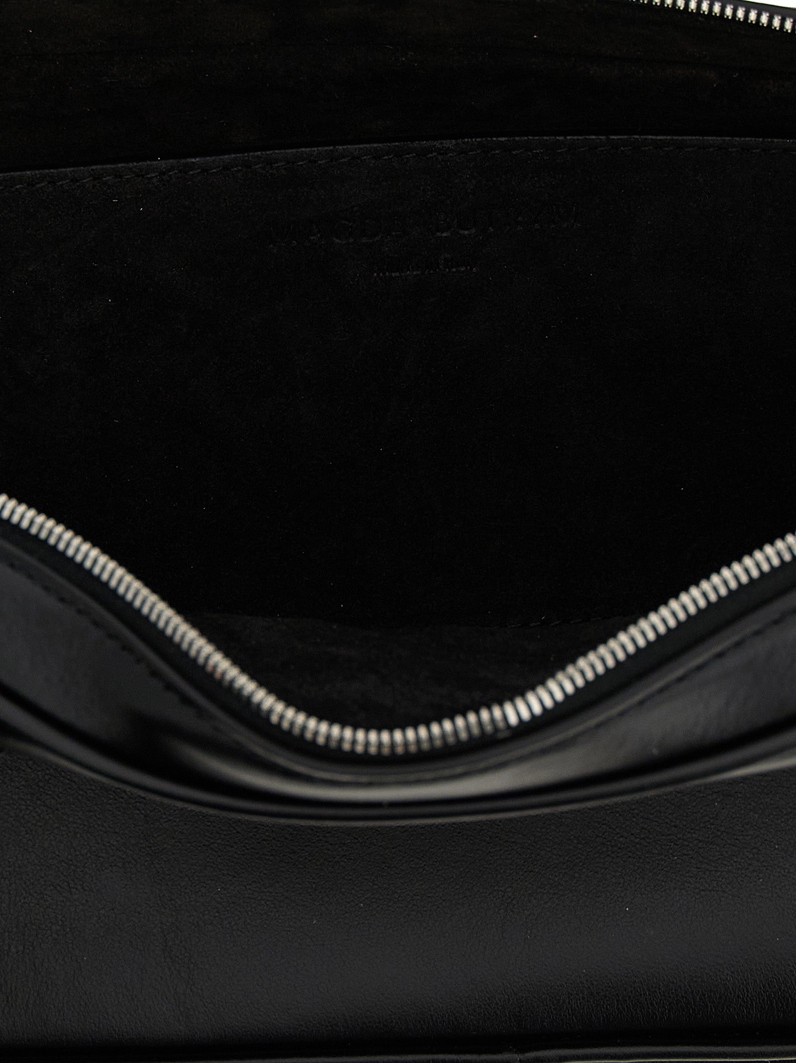 Magda Butrym Schwarze Kalbsleder-Schultertasche