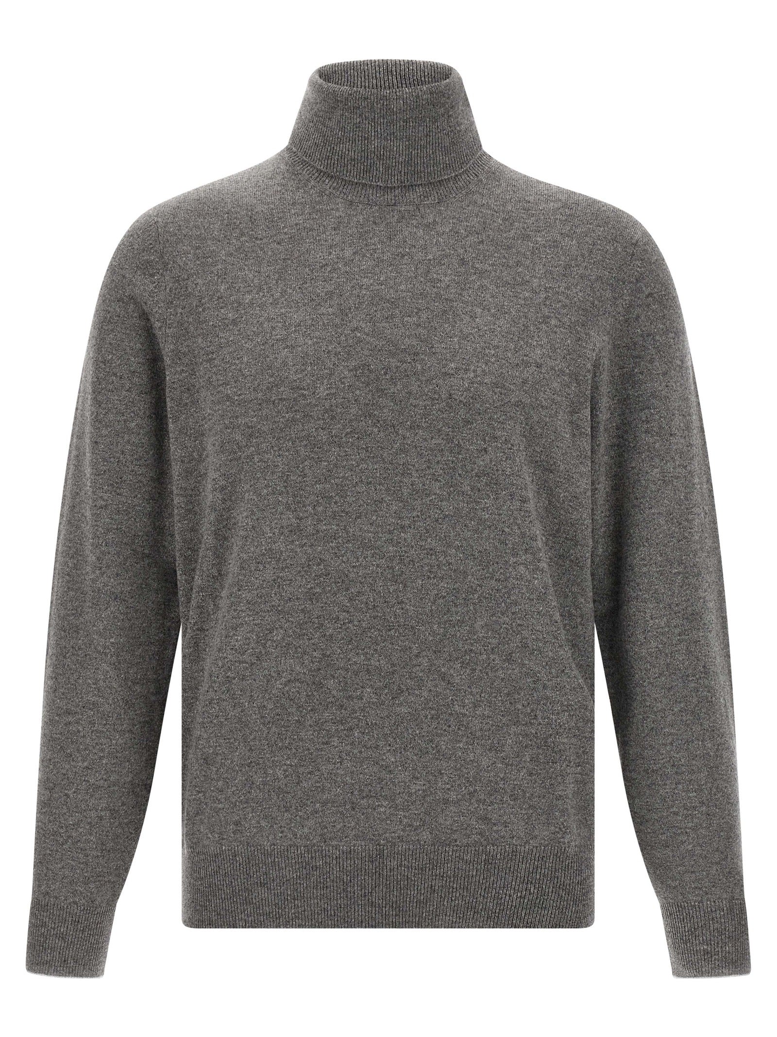 Brunello Cucinelli Grauer Kaschmir-Strickjacke